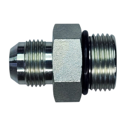 Male JIC 5/8" to Male O-Ring Boss 3/4" Straight Hydraulic Fitting