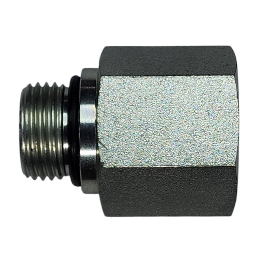 Male O-Ring Boss to Female NPT Straight Hydraulic Fitting