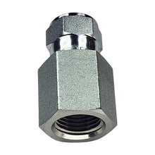 Load image into Gallery viewer, Female NPT to Female JIC Swivel Straight Fitting View B
