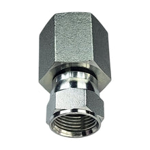 Load image into Gallery viewer, Female NPT to Female JIC Swivel Straight Fitting View C
