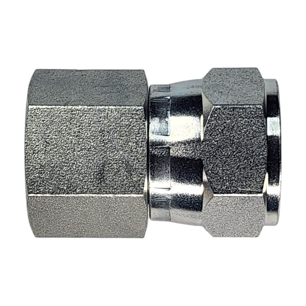 Female NPT 3/4" to Female JIC Swivel 3/4" Straight Hydraulic Fitting