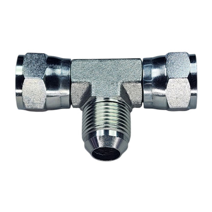 Female JIC Swivel to Female JIC Swivel to Male JIC Tee View D