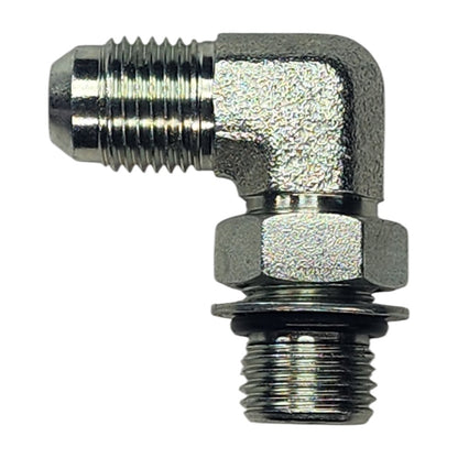 JIC Male 3/8" to O-Ring Boss Male 3/8" 90 Degree Elbow Hydraulic Fitting 
