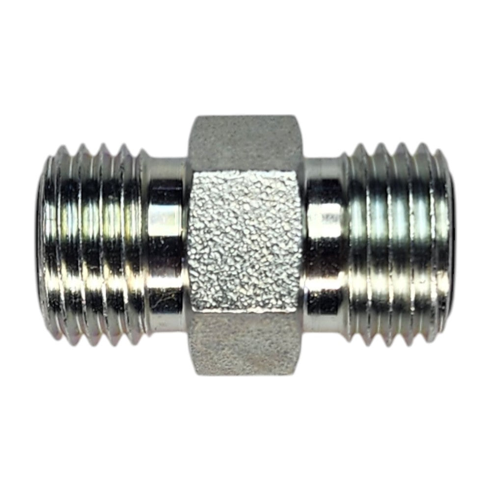 O-Ring Face Seal 1/4" to O-Ring Face Seal 1/4" Straight Hydraulic Fitting