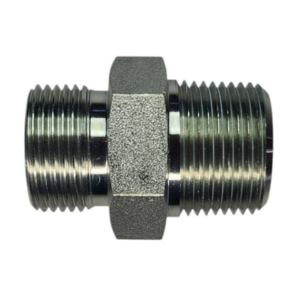 Male O-Ring Face Seal 5/8" to Male NPT 3/4" Straight Hydraulic Fitting