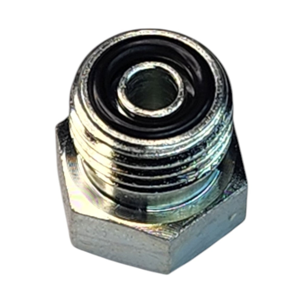 Male O-RIng Face Seal Hex Head Plug 1/4" Hydraulic Fitting