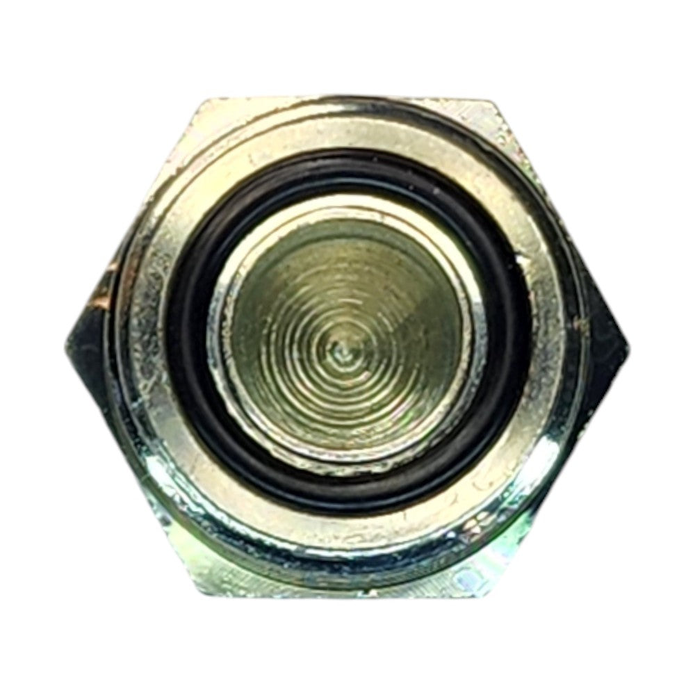 Male O-RIng Face Seal Hex Head Plug Hydraulic Fitting View B