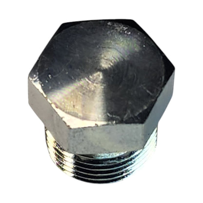 Male O-RIng Face Seal Hex Head Plug Hydraulic Fitting View C