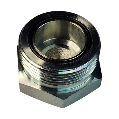 Male O-RIng Face Seal Hex Head Plug 1 1/4" Hydraulic Fitting