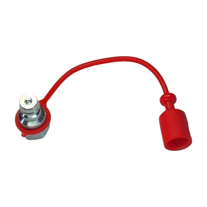 Rubber dust cap for QAM series 1/4" ISO 7241A quick couplers 