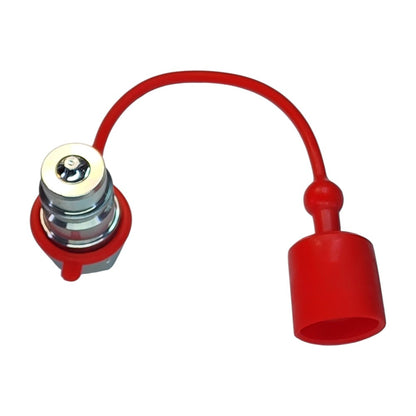 Rubber dust cap for QAM series 1/2" ISO 7241A quick couplers 