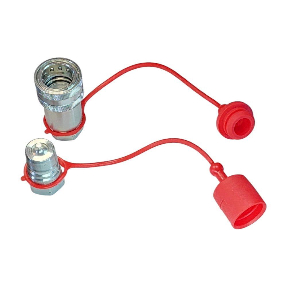 Rubber dust cap for QA series ISO 7241A quick couplers View B