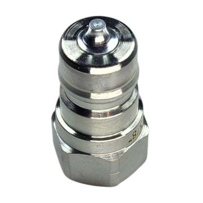 ISO 7241A Male Quick Coupler with 3/8" NPT Female Port Hydraulic Fitting