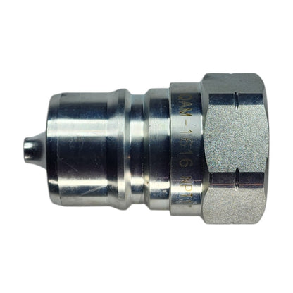 Male quick coupler with female pipe thread
