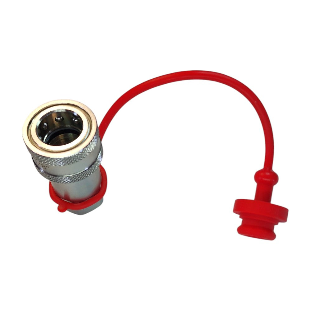Rubber dust plug for QAF series 3/8" ISO 7241A quick couplers 