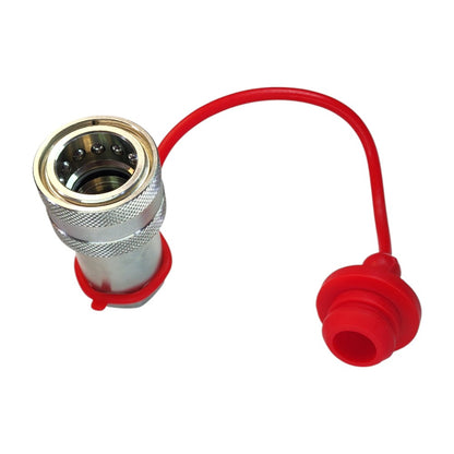 Rubber dust plug for QAF series 1/2" ISO 7241A quick couplers 