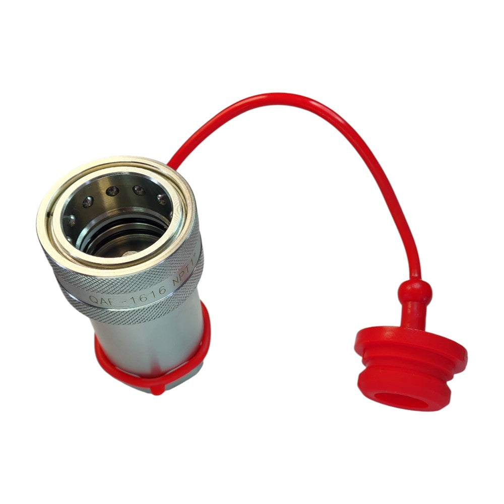 Rubber dust plug for QAF series 1" ISO 7241A quick couplers 