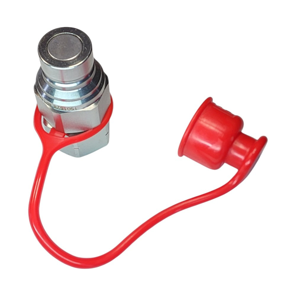Rubber dust cap for QFM 3/4" Male flat face quick couplers ISO 16028