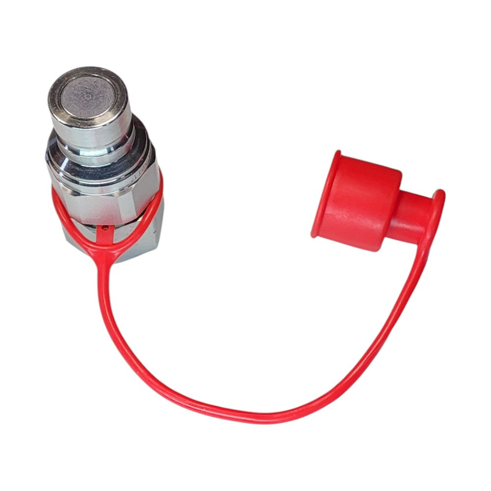 Rubber dust cap for QFM 1" Male flat face quick couplers ISO 16028