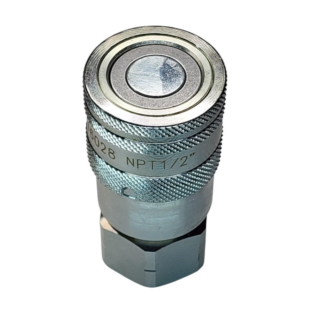 ISO 16028 Female Quick Coupler with 1/2" NPT Female Port Hydraulic Fitting