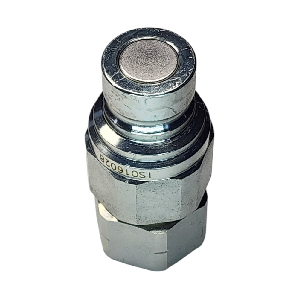 ISO 16028 Male Quick Coupler with NPT  1/2" Female Port Hydraulic Fitting