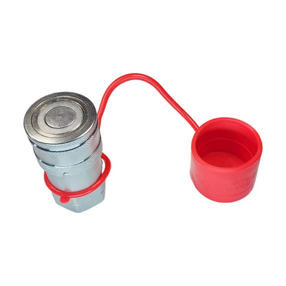 Rubber dust cap for QFF 3/4" Female flat face quick couplers ISO 16028