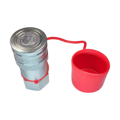 Rubber dust cap for QFF 1" Female flat face quick couplers ISO 16028