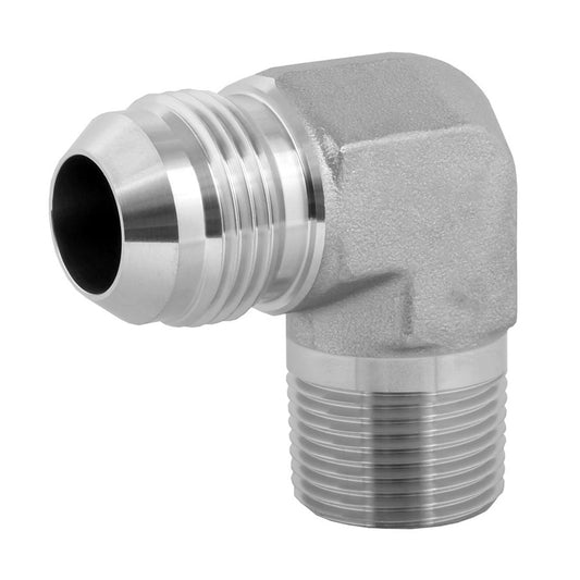 JIC male to NPT Male Elbow 90 Deg 
