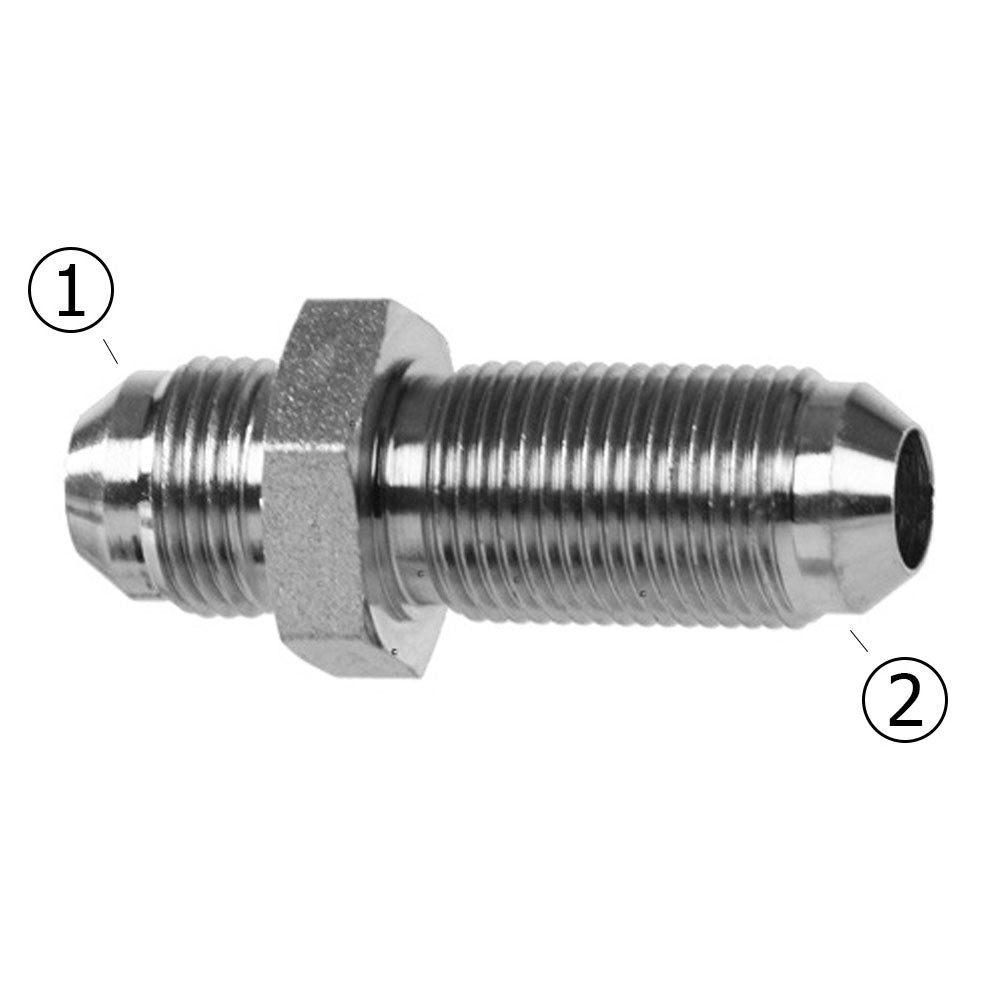 2700 - Male JIC x Male JIC Bulkhead Straight