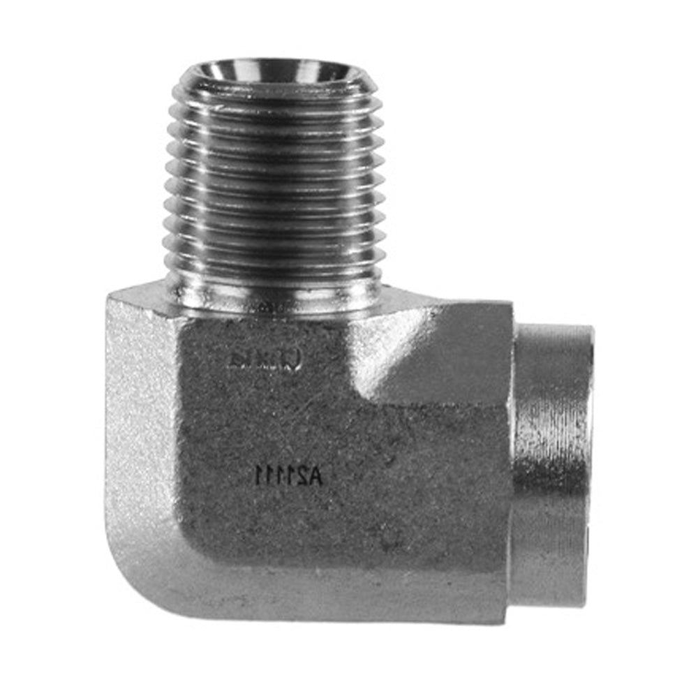 Male NPT to Female NPT 90 Degree Elbow Hydraulic Fitting